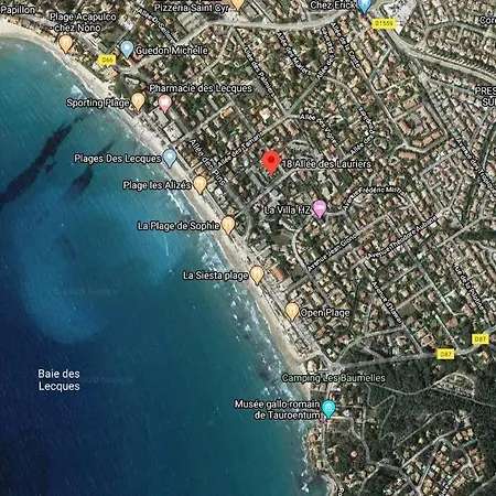 Apartman Le Sof Paradis Grand T2 Sur La Des Lecques Saint-Cyr-sur-Mer